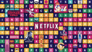 netlfix shows word search​