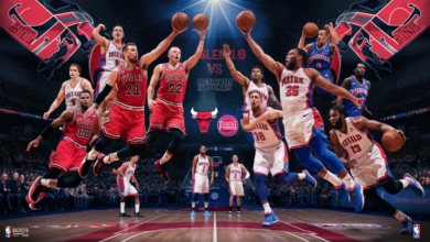 chicago bulls vs detroit pistons match player stats​