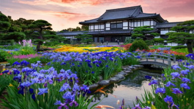 what museum contains hiroshige- horikiri iris garden​