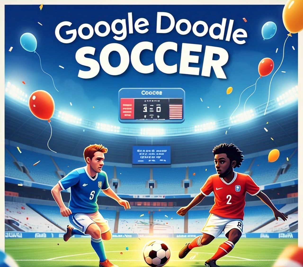 google doodle soccer