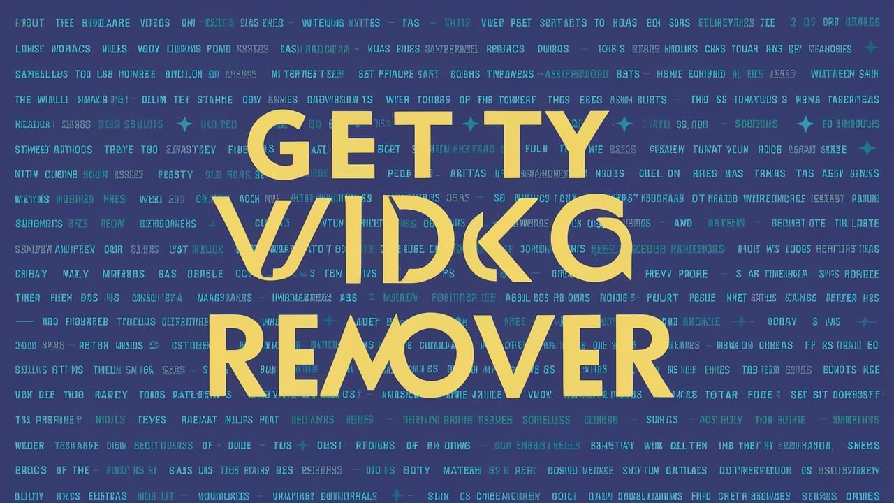 getty images video watermark remover download​